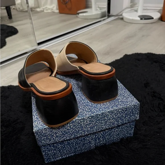 Paloma Wool Balance Talia Yin Yang Leather Heels - Picture 7 of 8